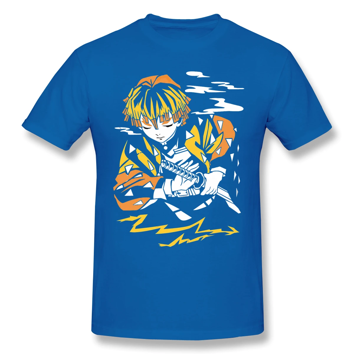 Zenitsu Agatsuma Kimetsu No Yaiba Print Cotton Funny T Shirts Demon Slayer Kimetsu no Yaiba Men Fashion Streetwear 
Zenitsu Agatsuma Kimetsu No Yaiba Print Cotton Funny T Shirts Demon Slayer Kimetsu no Yaiba Men Fashion Streetwear