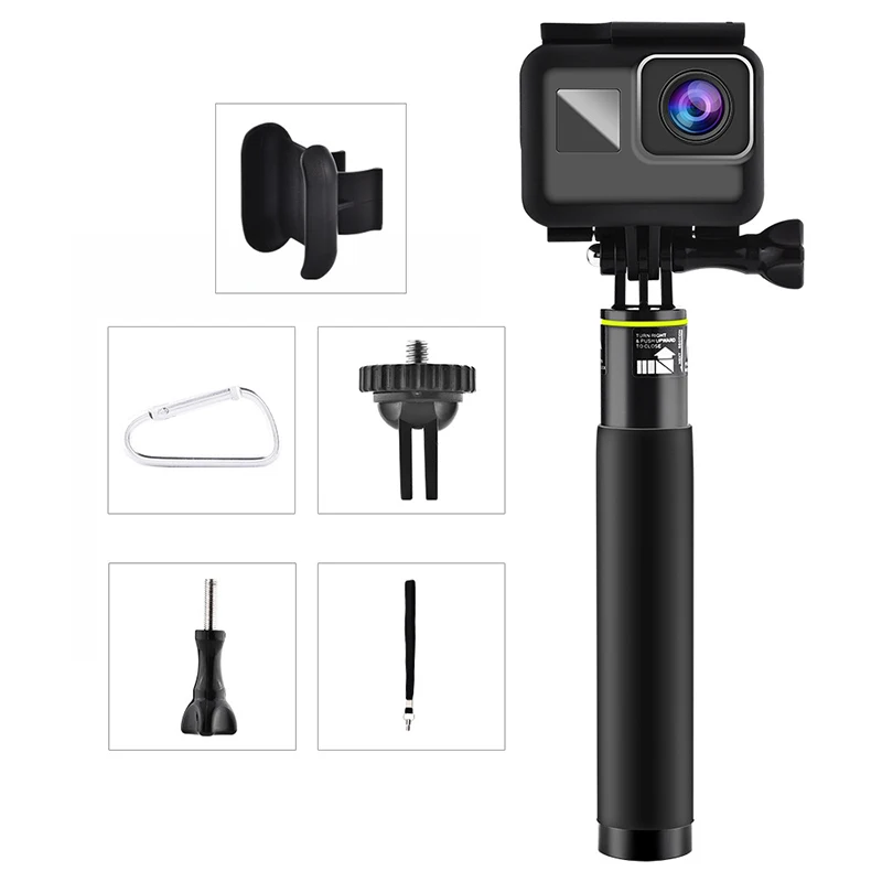 6 секций Многофункциональный монопод удлинитель для OSMO экшн-Камера GoPro VDX99 
6 секций Многофункциональный монопод удлинитель для OSMO экшн-Камера GoPro VDX99