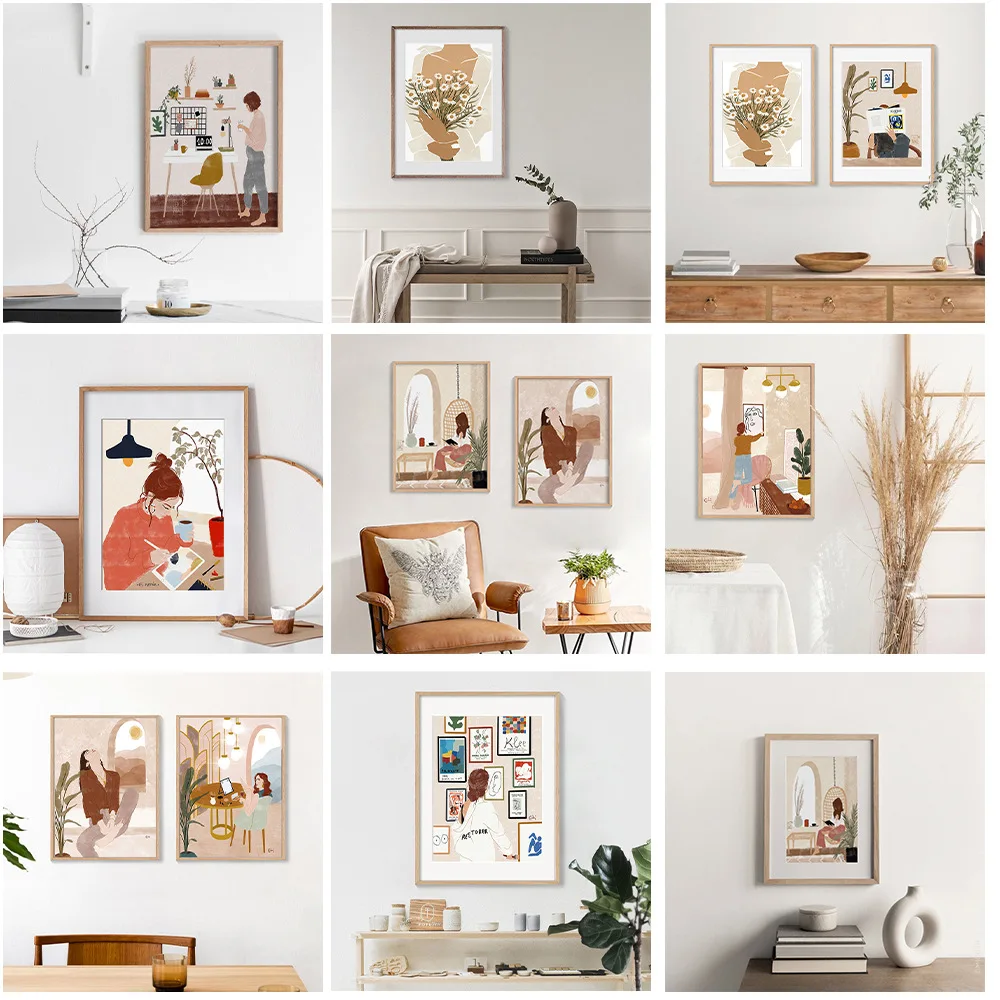 Fashion Beauty Plant Flower Decorative Painting Nordic Simple Posters Paints Afternoon Time INS Art Decor Home Wall Decor Photos
Fashion Beauty Plant Flower Decorative Painting Nordic Simple Posters Paints Afternoon Time INS Art Decor Home Wall Decor Photos