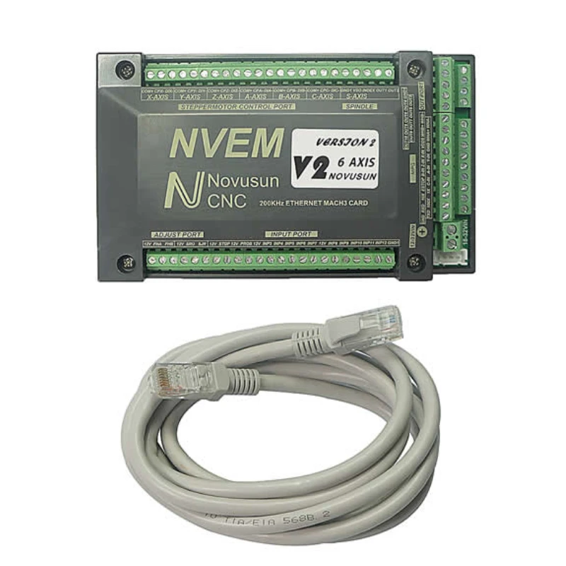 Плата Ethernet Mach3 3 4 5 6-осевая плата управления движением с ЧПУ возобновление точки