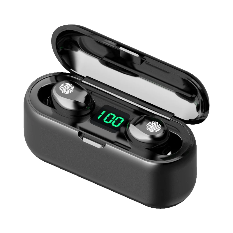 2021 Factory Price F9-34 Tws Wireless Earphones Powerbank Power LCD Display F9 Earbuds Wireless Headphones
2021 Factory Price F9-34 Tws Wireless Earphones Powerbank Power LCD Display F9 Earbuds Wireless Headphones