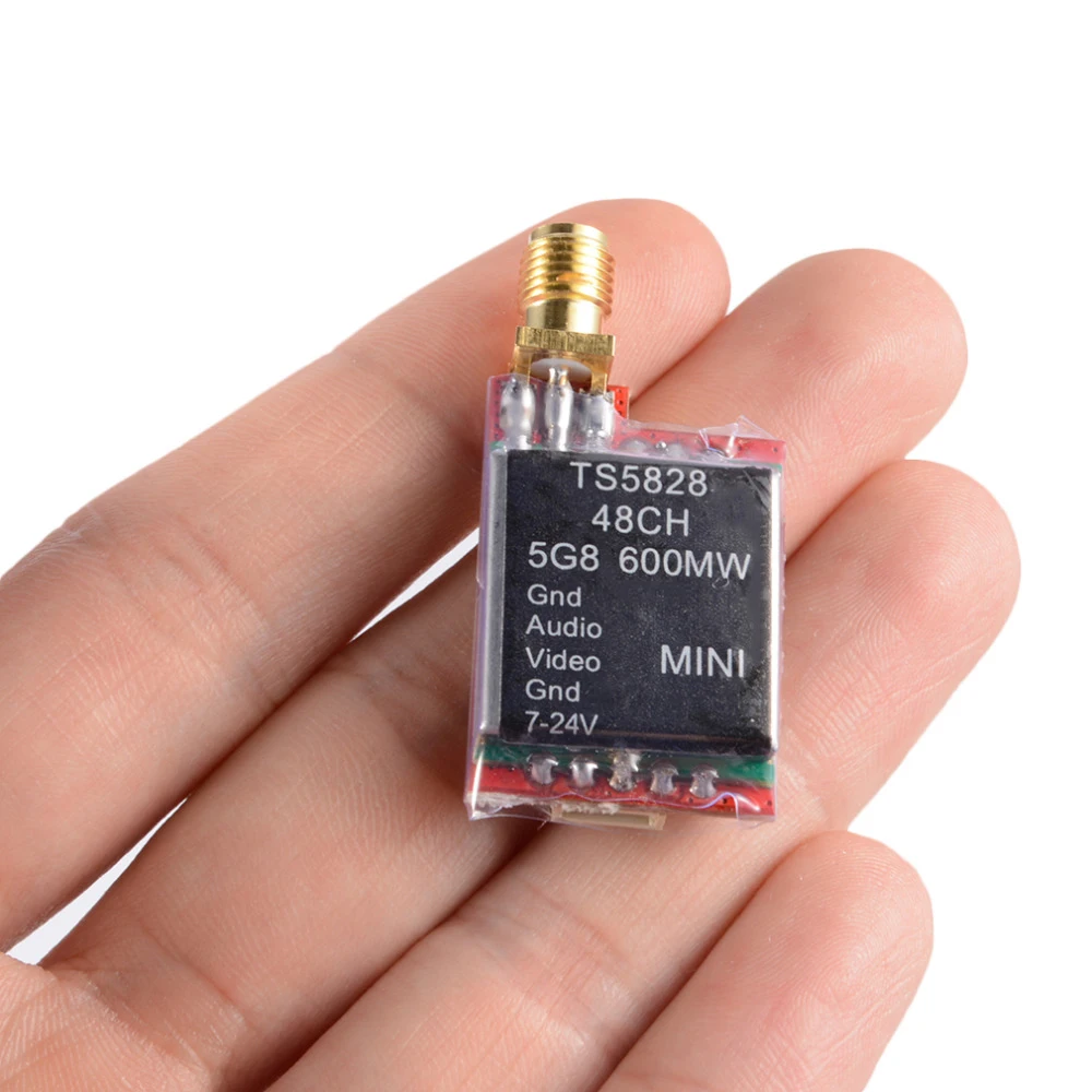 TS5828 5 8G 600 мВт 48 каналов NTSC/PAL Mini AV Аудио Видео беспроводной модуль передатчика для