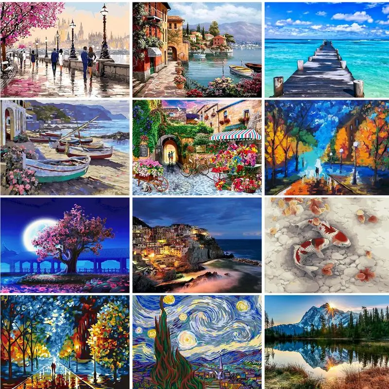 hot selling diy oil painting by numbers acrylic paint by number kits oil painting For Home Decor
hot selling diy oil painting by numbers acrylic paint by number kits oil painting For Home Decor