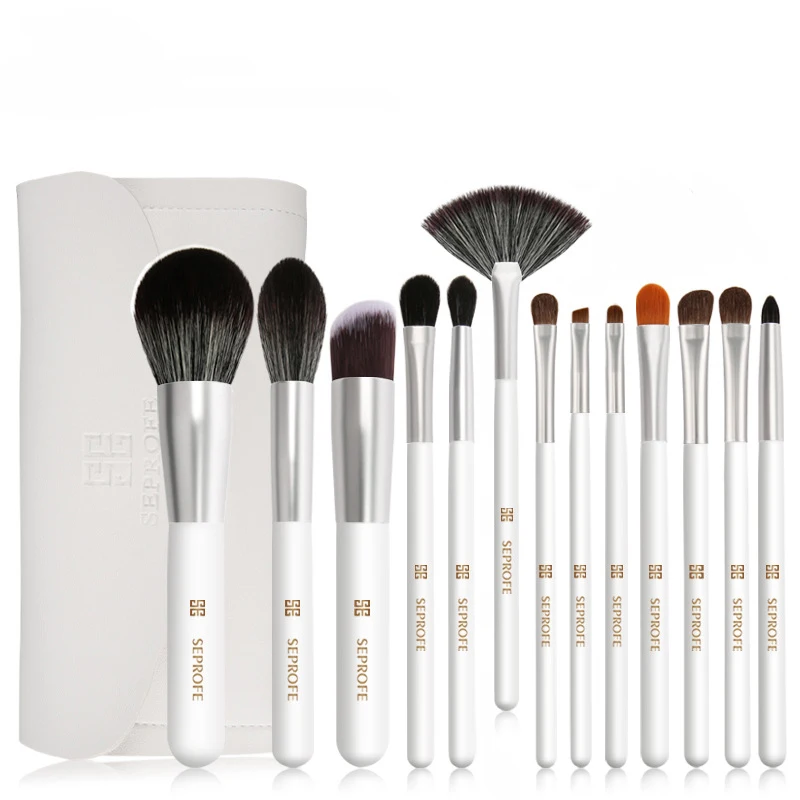 13pcs / set Pearl White Makeup Brush Concealer Foundation Professional Makeup Brush Eye Shadow Nose Shadow Beauty Makeup Tools
13pcs / set Pearl White Makeup Brush Concealer Foundation Professional Makeup Brush Eye Shadow Nose Shadow Beauty Makeup Tools