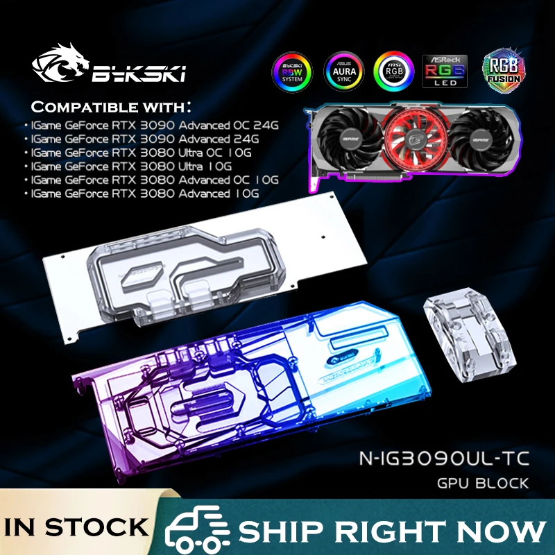 Bykski N-IG3090UL-TC,Active GPU Backplane Block For Colorful iGame RTX3080/3090 Ultra/Advanced OC,Graphic Memory VRAM Radiator
Bykski N-IG3090UL-TC,Active GPU Backplane Block For Colorful iGame RTX3080/3090 Ultra/Advanced OC,Graphic Memory VRAM Radiator