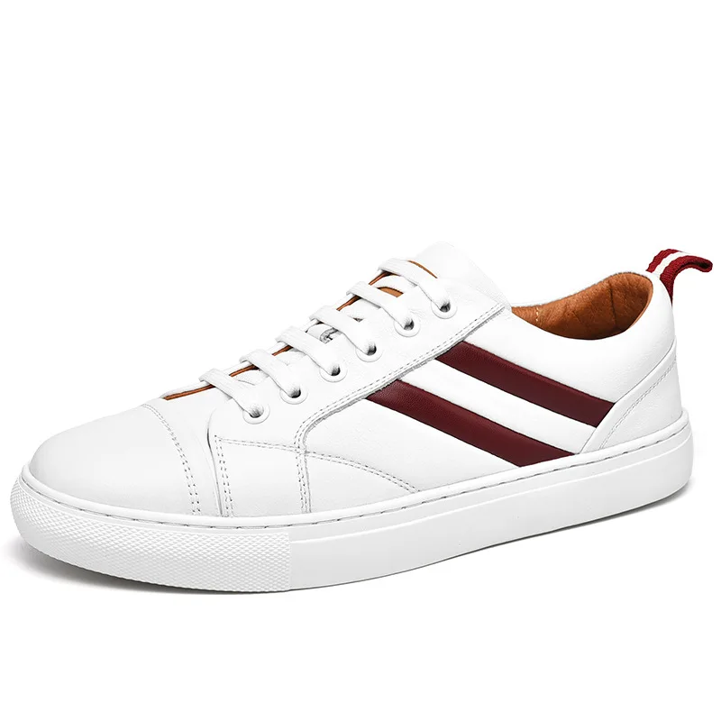 2021 Spring New Casual Shoes Men's Sneakers Trendy Breathable White Shoes Men's Sports Shoes Low Top Leather Sneaker
2021 Spring New Casual Shoes Men's Sneakers Trendy Breathable White Shoes Men's Sports Shoes Low Top Leather Sneaker