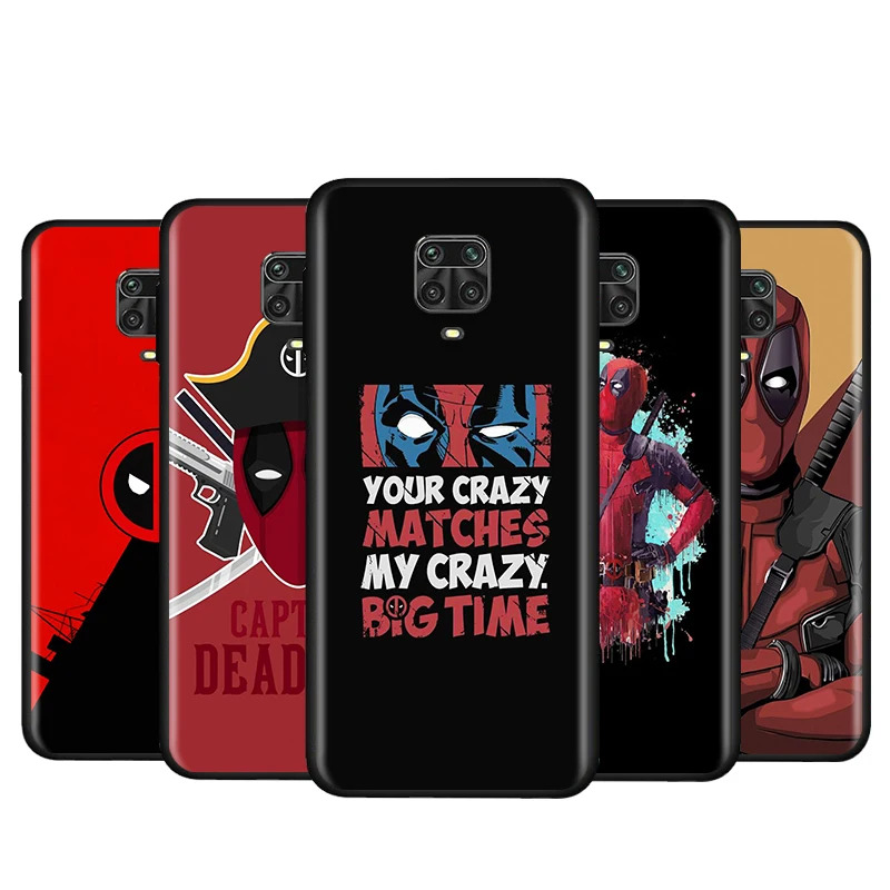 For Xiaomi Redmi Note 4 4X 5A 5 6 7 8T 8 9T 9S 9 10 10S Prime Pro Max Deadpool Marvel Cool Black SIlicone Phone Case
For Xiaomi Redmi Note 4 4X 5A 5 6 7 8T 8 9T 9S 9 10 10S Prime Pro Max Deadpool Marvel Cool Black SIlicone Phone Case