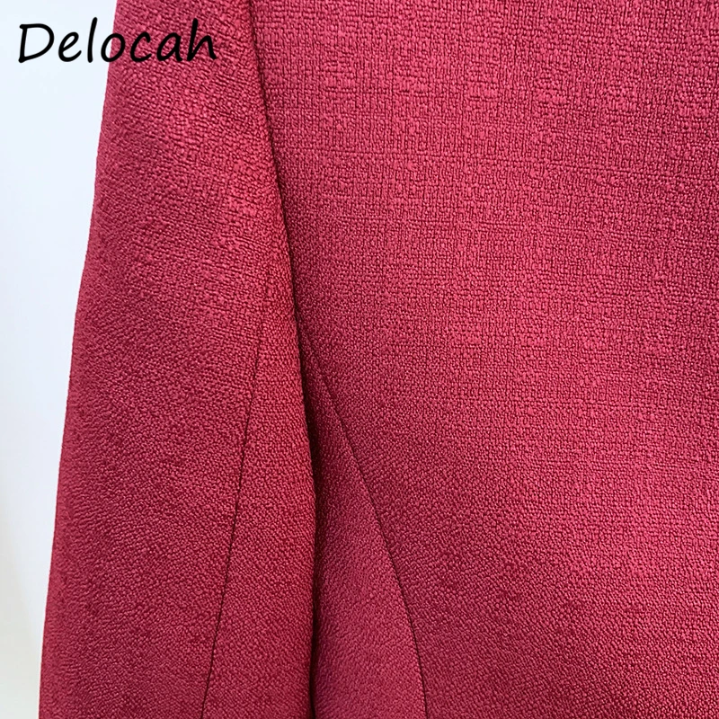 Delocah Women Autumn Fashion DesignerShort Jacket Long Sleeve Elegant Bodycon Fake Pocket Solid Printed Ladies Coats Outerwear
Delocah Women Autumn Fashion DesignerShort Jacket Long Sleeve Elegant Bodycon Fake Pocket Solid Printed Ladies Coats Outerwear