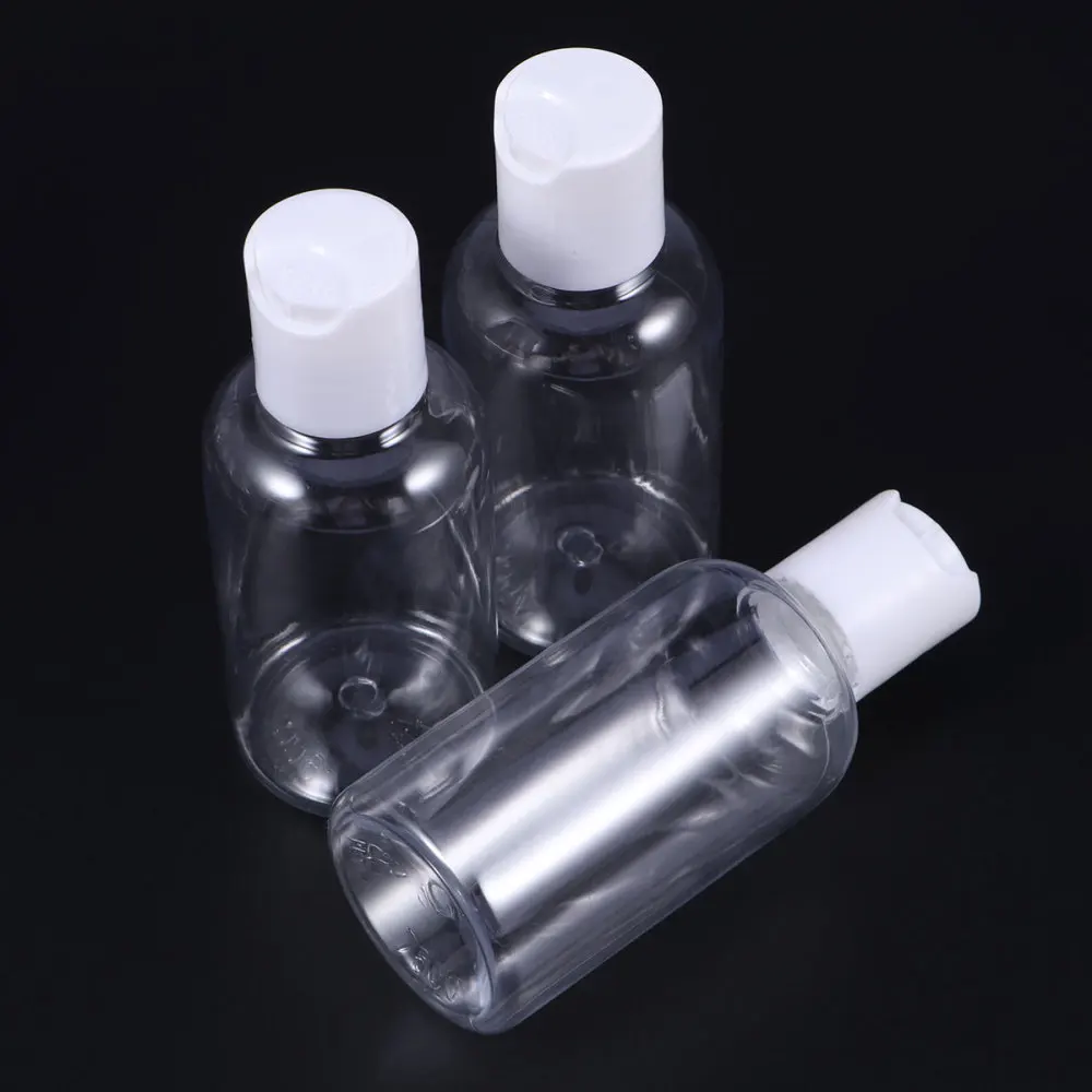 15pcs 75ml Refillable Bottle Press Cap Travel Bottle Storage Container for Shampoo Cream Lotion (Random Cap Color)
15pcs 75ml Refillable Bottle Press Cap Travel Bottle Storage Container for Shampoo Cream Lotion (Random Cap Color)