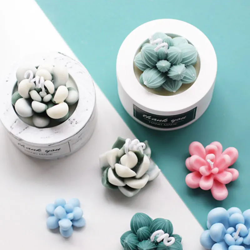 3D Succulent Plants Fondant Silicone Mold DIY Candle Clay Resin Plaster Chocolate Wax Mould Flower Decorative Molding
3D Succulent Plants Fondant Silicone Mold DIY Candle Clay Resin Plaster Chocolate Wax Mould Flower Decorative Molding