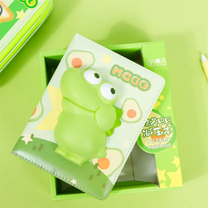 Блокнот кавайная мультяшная лягушка с большим глазом, блокнот для декомпрессии, трехмерная книжка из искусственной кожи для декомпрессии с...
Блокнот кавайная мультяшная лягушка с большим глазом, блокнот для декомпрессии, трехмерная книжка из искусственной кожи для декомпрессии с...