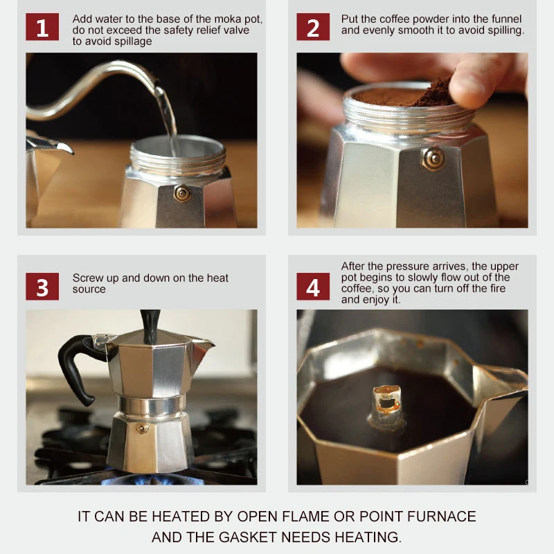 Italian Moka Espresso Latte Coffee Pot Stainless Percolator Espresso Maker Coffeeware Home Decoration Accessories Kitchen Tools
Italian Moka Espresso Latte Coffee Pot Stainless Percolator Espresso Maker Coffeeware Home Decoration Accessories Kitchen Tools