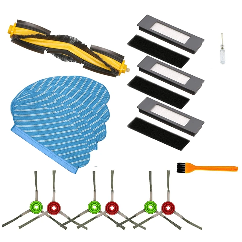 for Ecovacs Deebot OZMO 950 Roller Side Brush Filter Kit Vacuum Cleaner Parts Replacement Accessories
for Ecovacs Deebot OZMO 950 Roller Side Brush Filter Kit Vacuum Cleaner Parts Replacement Accessories