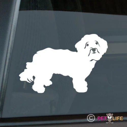 Havanese Sticker Die Cut Vinyl - blanquito v2 window decal 
Havanese Sticker Die Cut Vinyl - blanquito v2 window decal