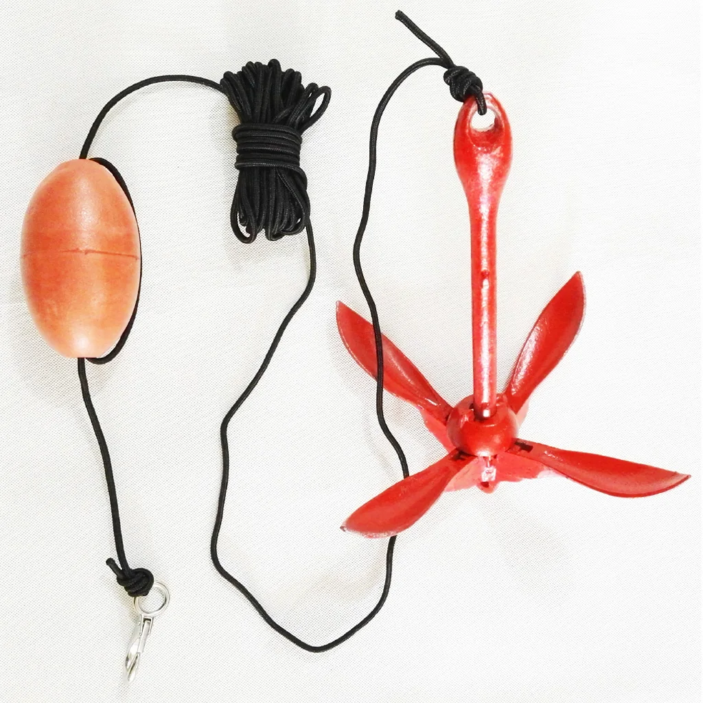 Portable Folding ANCHOR KIT - 1.5KG (3.3lbs) Anchor with 4 Tines
Portable Folding ANCHOR KIT - 1.5KG (3.3lbs) Anchor with 4 Tines