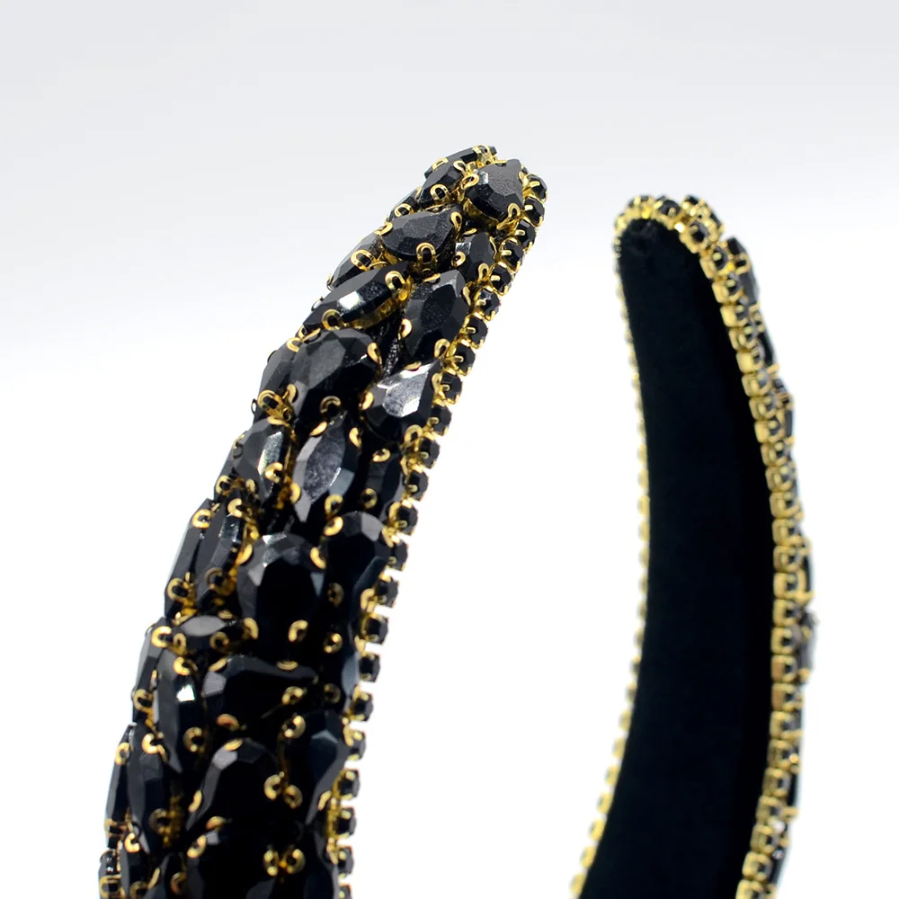 Rhinestone Headbands For Women Thick Sponge Fashion Wide Crystal Diamond Hairband Luxury Hair Accessories
Rhinestone Headbands For Women Thick Sponge Fashion Wide Crystal Diamond Hairband Luxury Hair Accessories