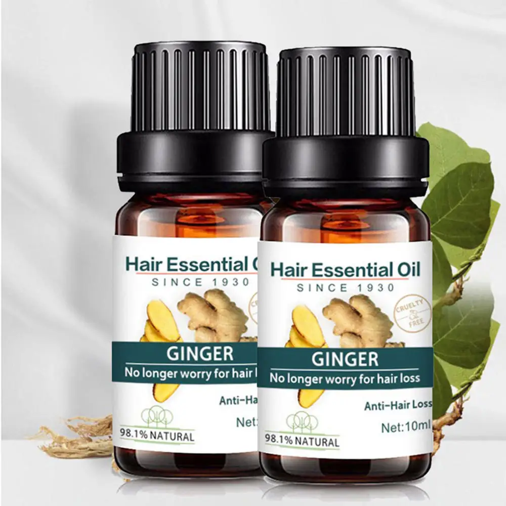 10ml Ginger Hair Essential Oil Hairdressing Hair Mask Plant Extract Essential Oil Dry and Damaged Treatment Hair Nutrition Hair
10ml Ginger Hair Essential Oil Hairdressing Hair Mask Plant Extract Essential Oil Dry and Damaged Treatment Hair Nutrition Hair
