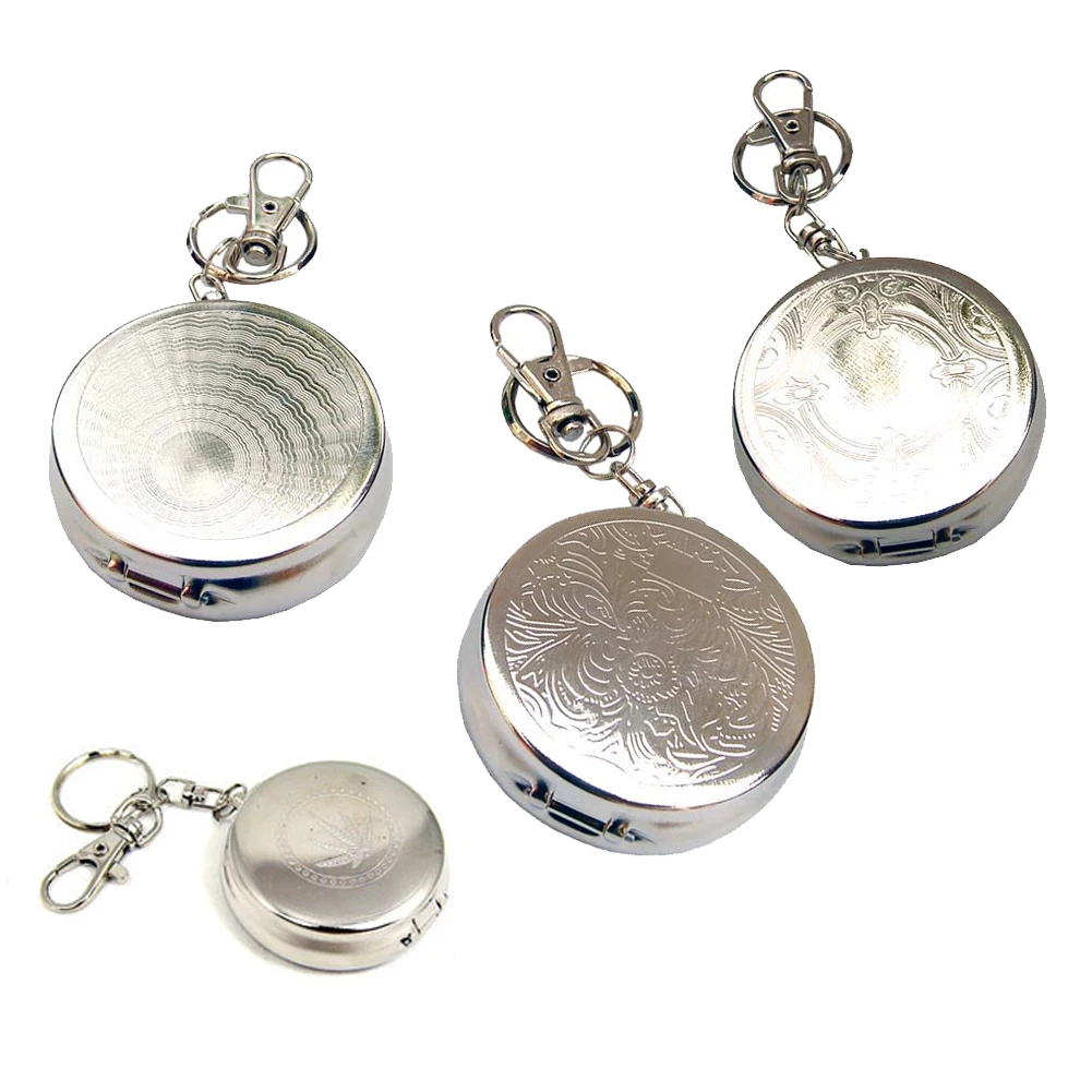 Hot Mini Outdoors Round Cigarette Keychain Portable Ashtrays Alloy Pocket Smoke Ash Ashtray Keychain Fashion-35
Hot Mini Outdoors Round Cigarette Keychain Portable Ashtrays Alloy Pocket Smoke Ash Ashtray Keychain Fashion-35