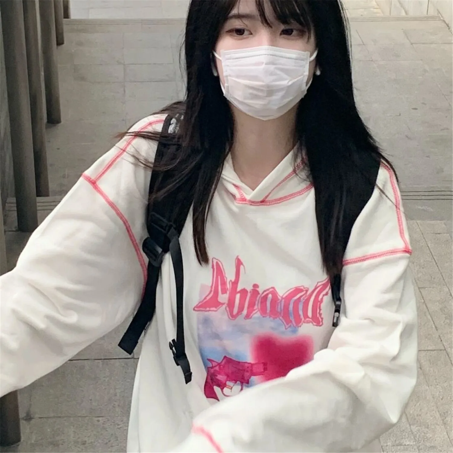 Свитшот женский в стиле хип-хоп, худи с принтом дьявола, пуловер с длинным рукавом, джемпер оверсайз, уличная одежда в стиле панк, осень
Свитшот женский в стиле хип-хоп, худи с принтом дьявола, пуловер с длинным рукавом, джемпер оверсайз, уличная одежда в стиле панк, осень