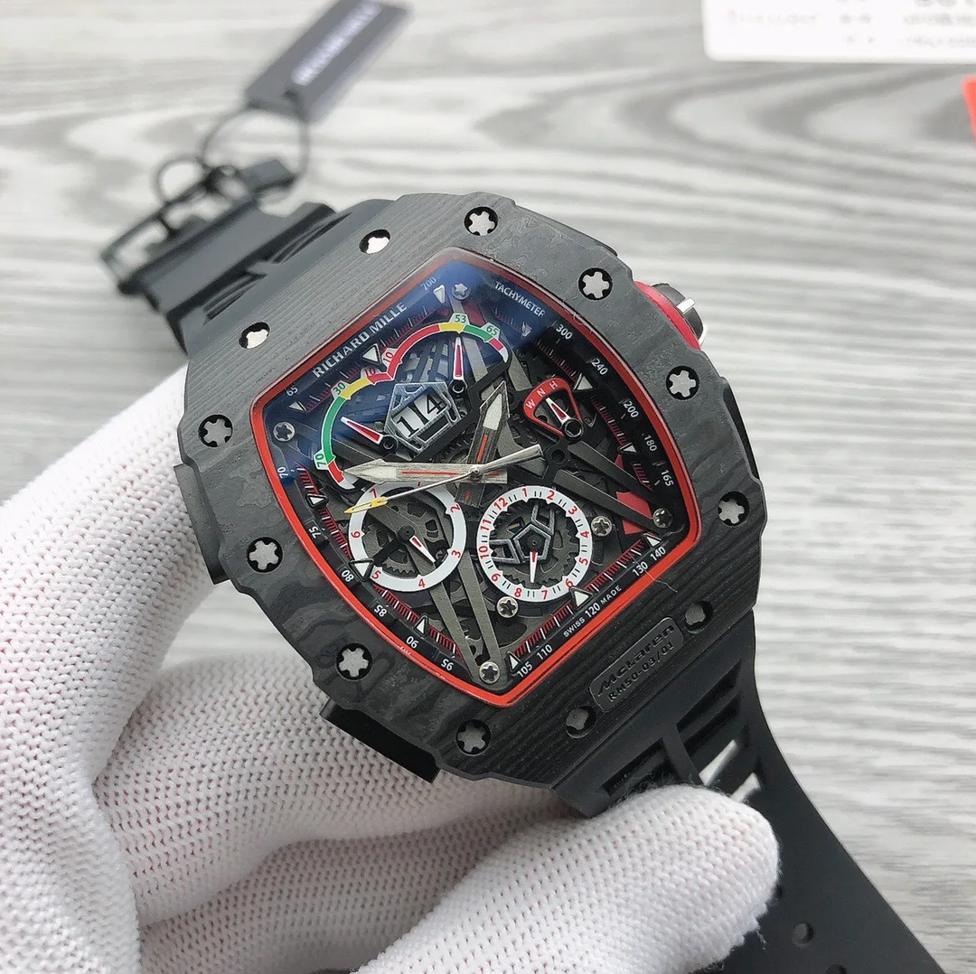 2021 Hot-Selling Famous Luxury Hollow Wine Barrel Luminous Waterproof Automatic mechanical Watches Richard Wristwatch For Men
2021 Hot-Selling Famous Luxury Hollow Wine Barrel Luminous Waterproof Automatic mechanical Watches Richard Wristwatch For Men