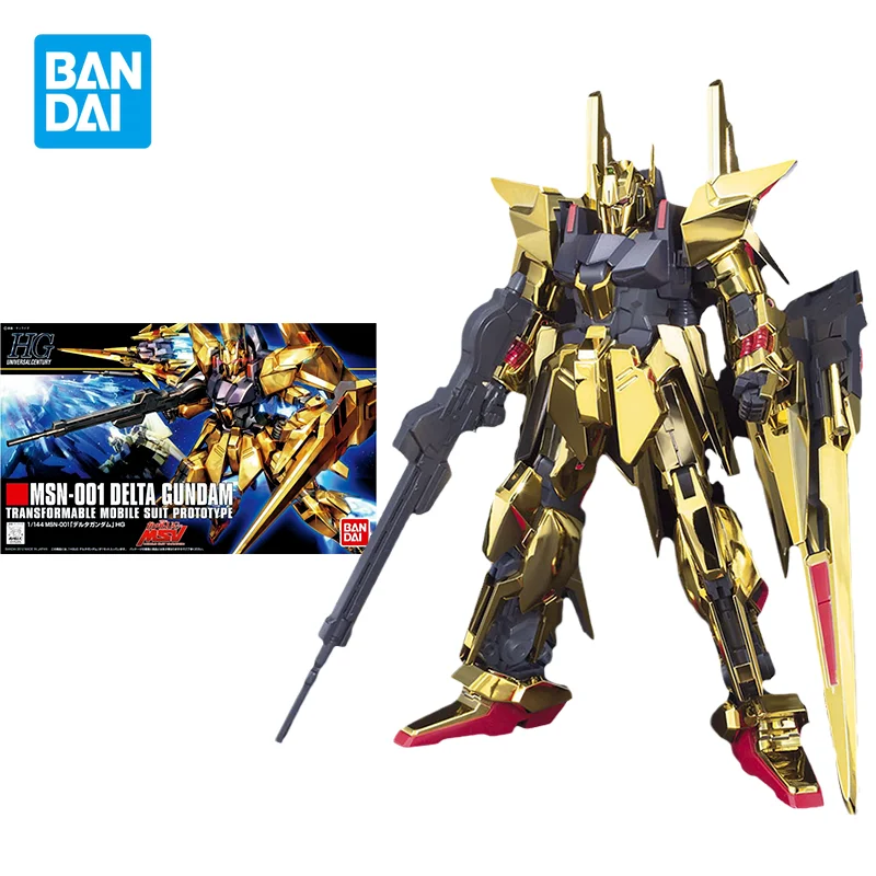 Bandai Genuine Gundam Model Kit Anime Figure HGUC 1/144 MSN-001 DELTA GUNDAM Action Figures Collectible Toys Gifts for Kids
Bandai Genuine Gundam Model Kit Anime Figure HGUC 1/144 MSN-001 DELTA GUNDAM Action Figures Collectible Toys Gifts for Kids
