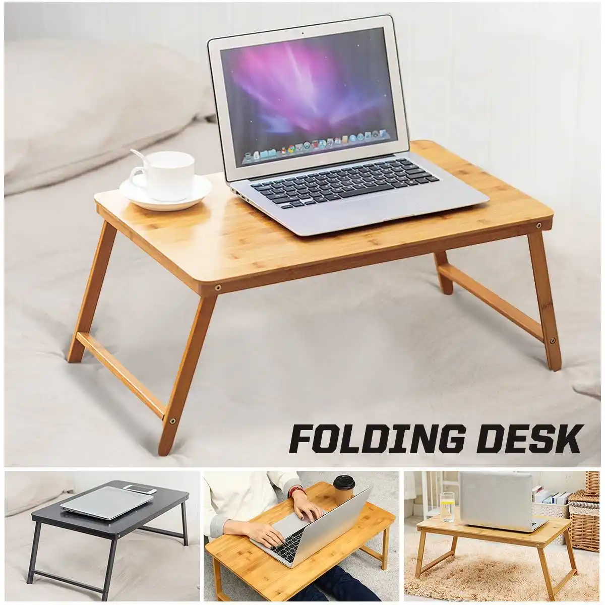New Bamboo Material Foldable Laptop Notebook Lap PC Folding Desk Computer Desk Portable Table Vented Stand Bed Tray
New Bamboo Material Foldable Laptop Notebook Lap PC Folding Desk Computer Desk Portable Table Vented Stand Bed Tray