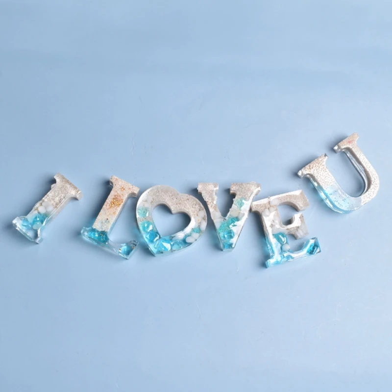 26 Pcs/Set Letter Decorations Silicone Mould DIY Crafts Jewelry Making Tool English Alphabet Crystal Epoxy Resin Mold
26 Pcs/Set Letter Decorations Silicone Mould DIY Crafts Jewelry Making Tool English Alphabet Crystal Epoxy Resin Mold