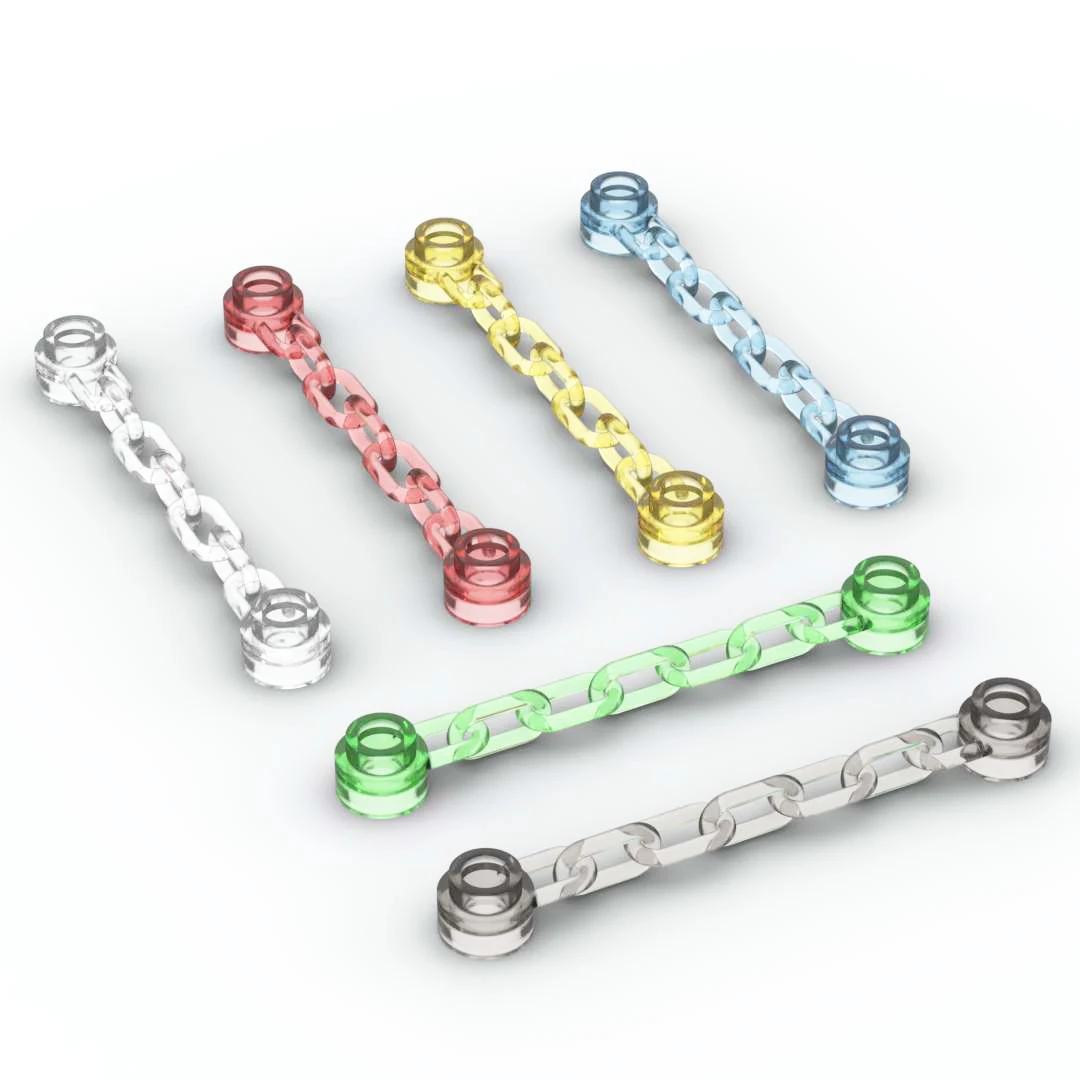 30pcs Transparent Colors Chain 5 Links 92338 Building Blocks Assembles Particles MOC Bricks Educational Creative diy Toys
30pcs Transparent Colors Chain 5 Links 92338 Building Blocks Assembles Particles MOC Bricks Educational Creative diy Toys