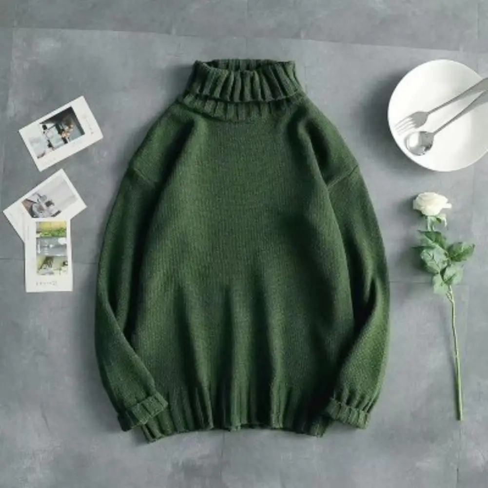 New fashion Slim Men's Knit Lapel Long Sleeve Turtleneck sweater Solid Color Regular Sweater for Men Winter High Neck
New fashion Slim Men's Knit Lapel Long Sleeve Turtleneck sweater Solid Color Regular Sweater for Men Winter High Neck