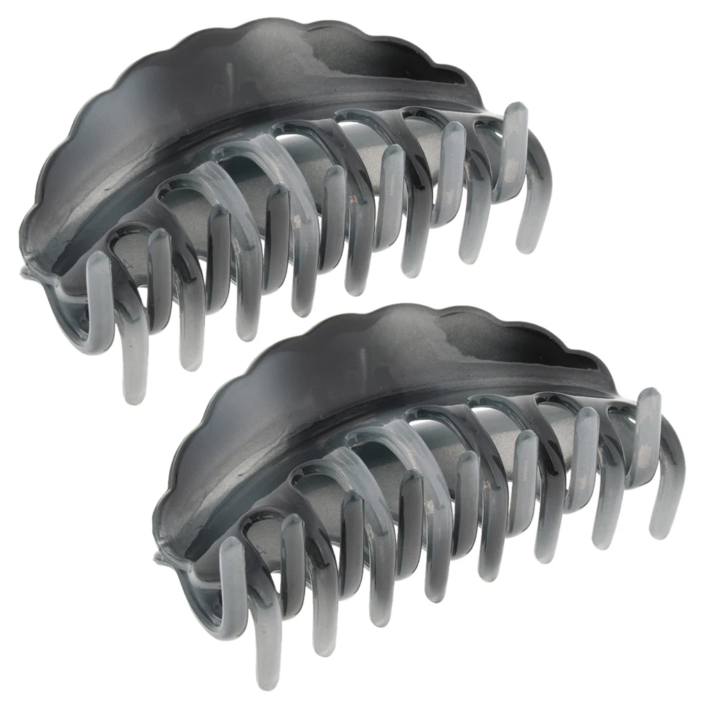 Set of 2pcs Vintage Large Plastic 10cm Grip Hair Claw Hair Clip Womens Durable Clamp Hair Accessories
Set of 2pcs Vintage Large Plastic 10cm Grip Hair Claw Hair Clip Womens Durable Clamp Hair Accessories