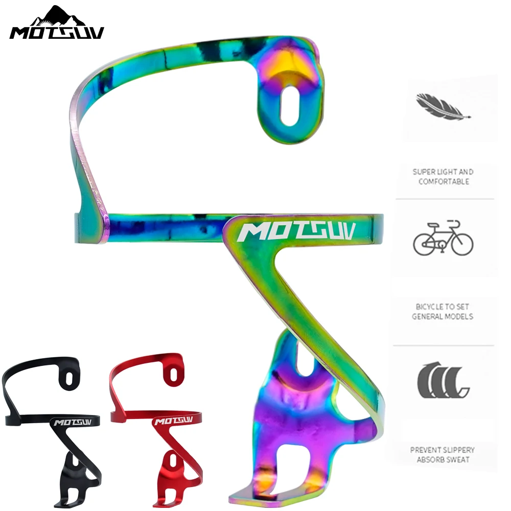 MOTSUV Bicycle Bottle Cage Ultra Light Aluminum Alloy Road Bike Opening Water Cup Holder Bike Bottle Holder Bicycle Accessories
MOTSUV Bicycle Bottle Cage Ultra Light Aluminum Alloy Road Bike Opening Water Cup Holder Bike Bottle Holder Bicycle Accessories