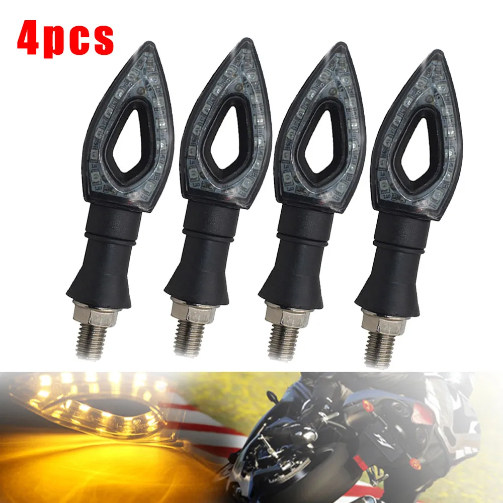 12-LED Motorcycle Turn Signal ABS Black Shell Blinker Light Indicators Light Universal
12-LED Motorcycle Turn Signal ABS Black Shell Blinker Light Indicators Light Universal
