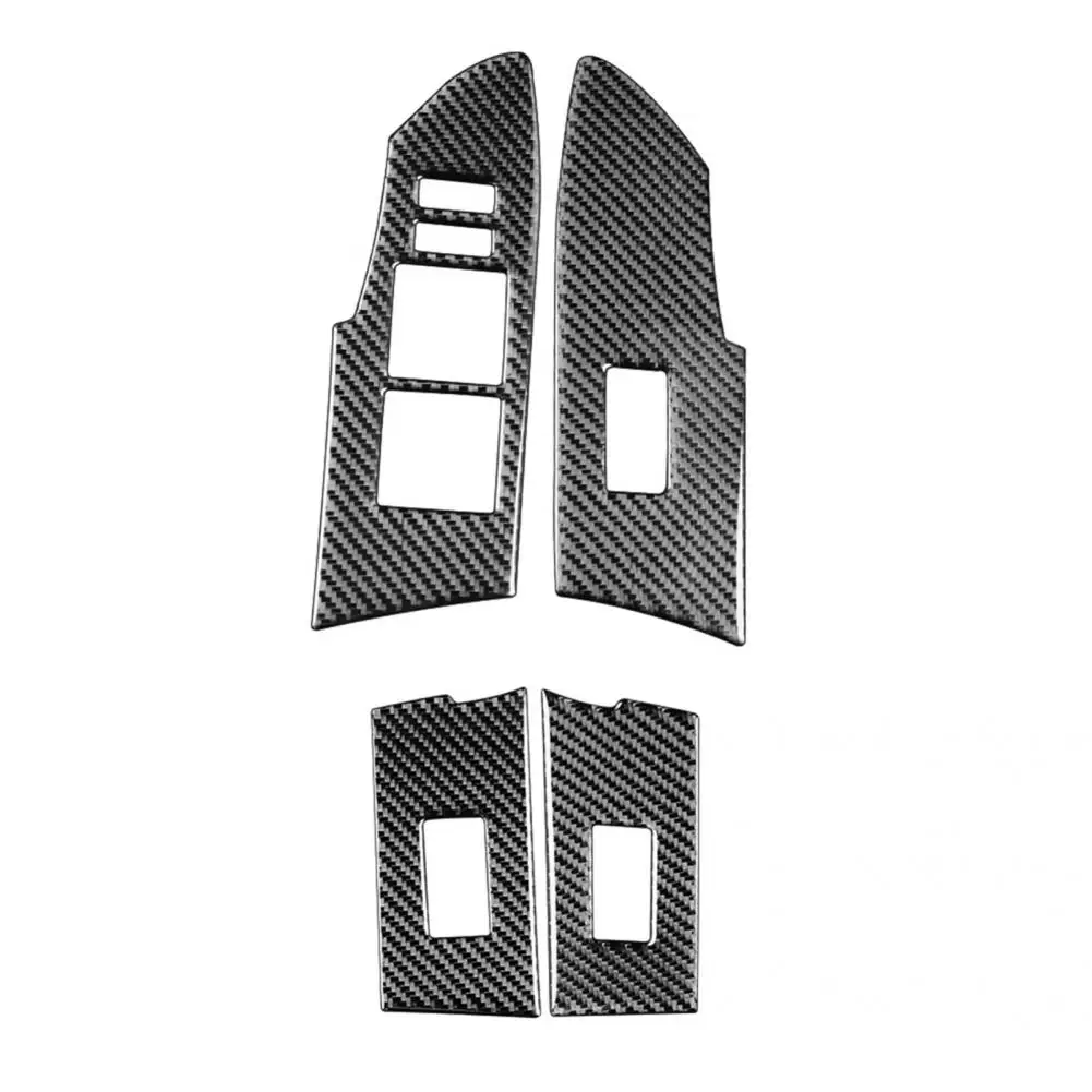 Eco-friendly 4Pcs Universal Carbon Fiber Window Switch Panel Decor Sticker Waterproof Panel Trim Cover Protective
Eco-friendly 4Pcs Universal Carbon Fiber Window Switch Panel Decor Sticker Waterproof Panel Trim Cover Protective