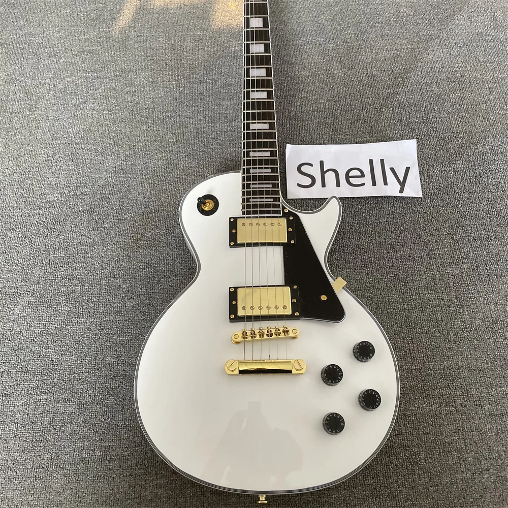 Белая электрическая гитара, фингерборд из палисандра, гитара OEM, бесплатная доставка 
Белая электрическая гитара, фингерборд из палисандра, гитара OEM, бесплатная доставка