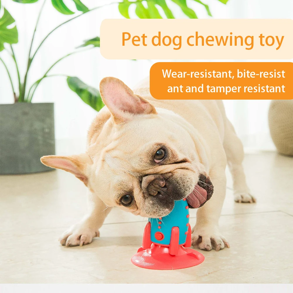 Creative Rocket Dog Chew Toys Leaky Food Toys With Suckers Interactive Training Supplies Cats And Dogs Molar Teeth Cleaning Care
Creative Rocket Dog Chew Toys Leaky Food Toys With Suckers Interactive Training Supplies Cats And Dogs Molar Teeth Cleaning Care