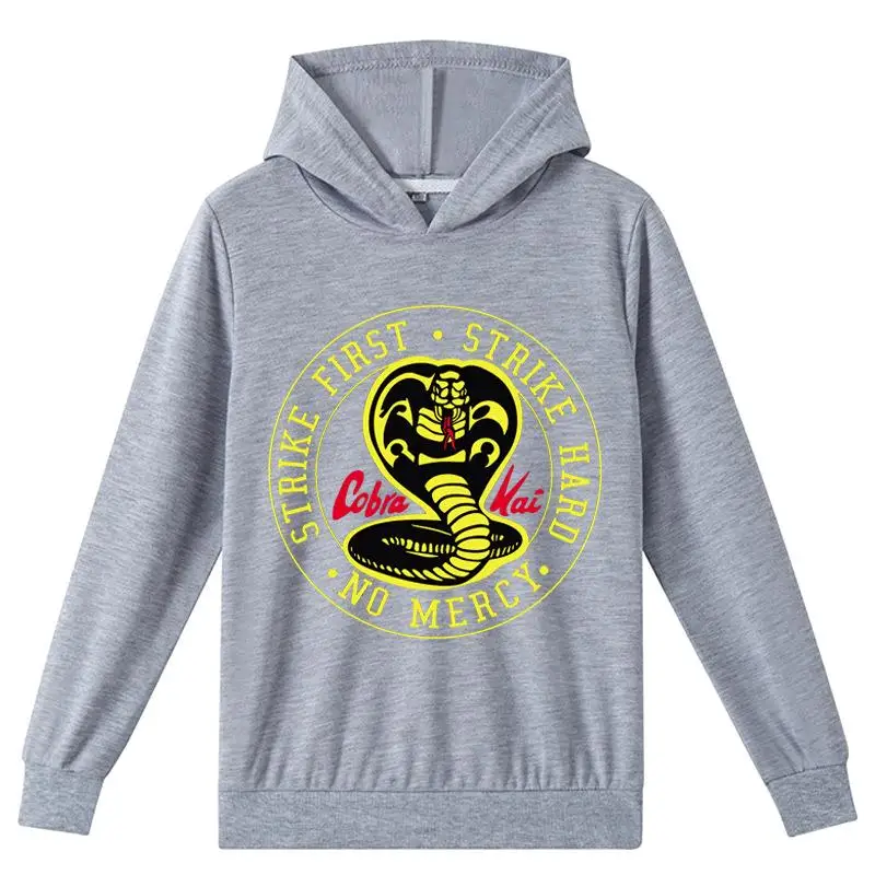 Spring Boys Girl Hoodie Cobra Kai Street Printing Cotton Kids Clothes Long Sleeve Sweatshirts Pullover Hoody Comfortable Hoodie
Spring Boys Girl Hoodie Cobra Kai Street Printing Cotton Kids Clothes Long Sleeve Sweatshirts Pullover Hoody Comfortable Hoodie