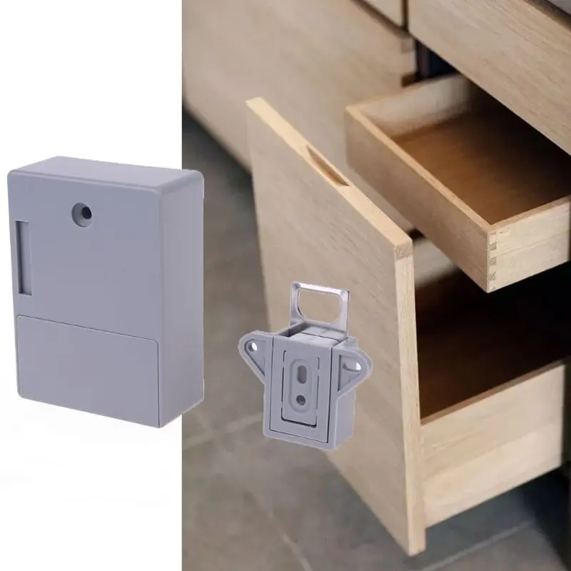 Punch-free Invisible Intelligent Sensor Drawer Lock File Cabinet Anti-theft Lock Wardrobe Shoe Cabinet Door RFID Lock Children S
Punch-free Invisible Intelligent Sensor Drawer Lock File Cabinet Anti-theft Lock Wardrobe Shoe Cabinet Door RFID Lock Children S