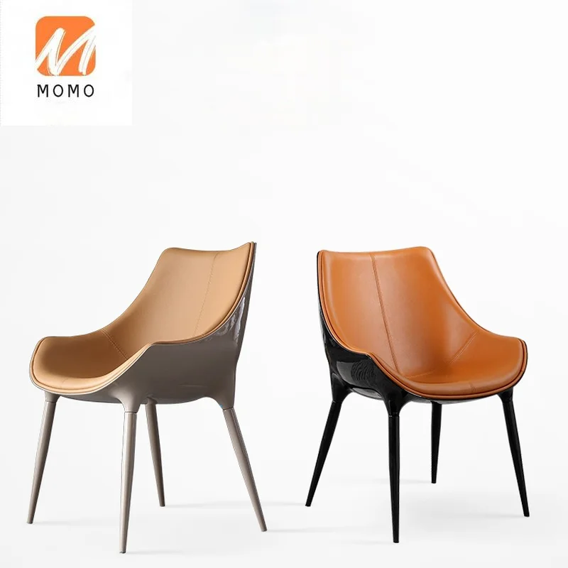 High-End Entry Lux Household Leather Dining Chair Simple Dining Room Stool Backrest Soft Pillow Dining Table and Chair
High-End Entry Lux Household Leather Dining Chair Simple Dining Room Stool Backrest Soft Pillow Dining Table and Chair