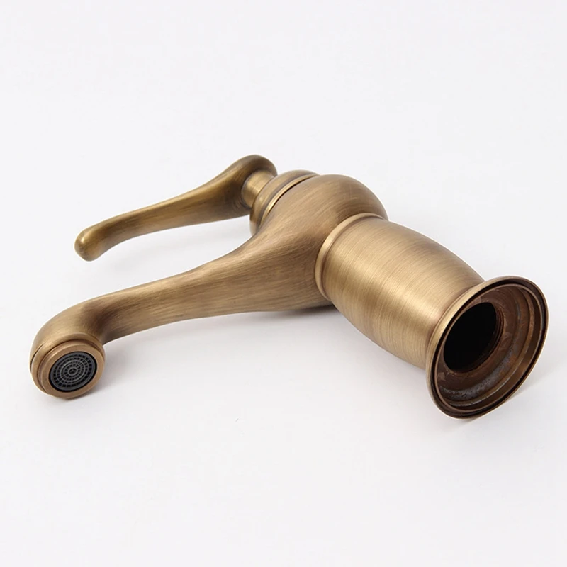 Bathroom Basin Faucet Antique Brass Mixer Solid Copper Luxury Europe Style Tap Taps
Bathroom Basin Faucet Antique Brass Mixer Solid Copper Luxury Europe Style Tap Taps