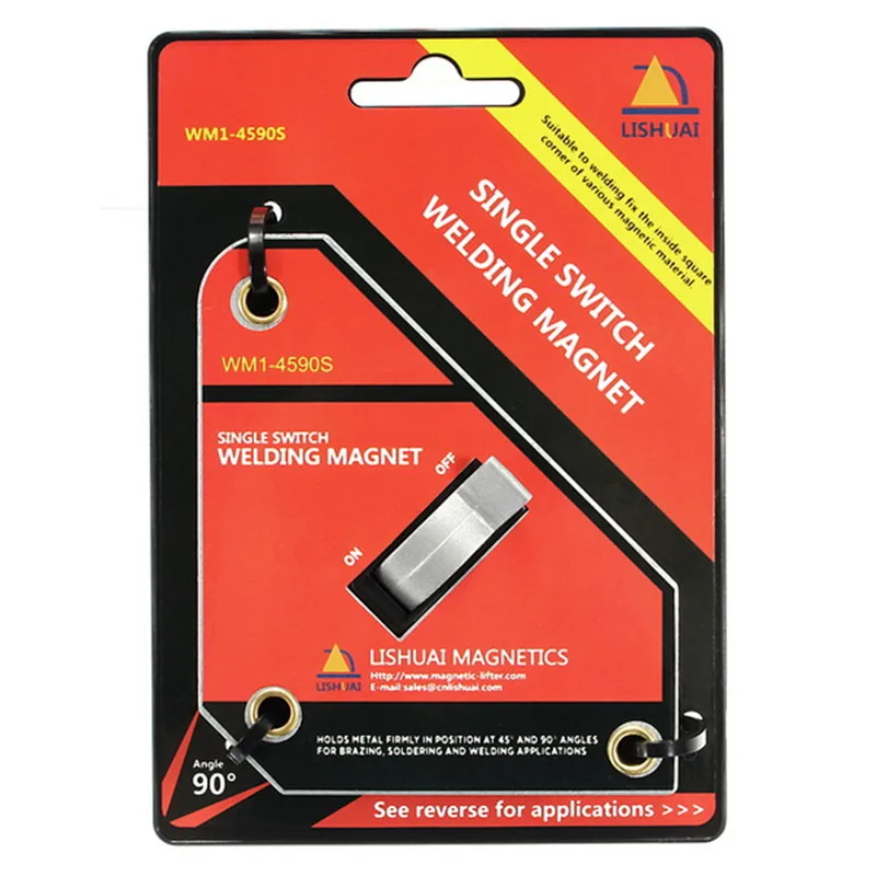 Strong Single Switch Welding Magnet On/Off Switch Magnetic Clamp Holder Small Size
Strong Single Switch Welding Magnet On/Off Switch Magnetic Clamp Holder Small Size
