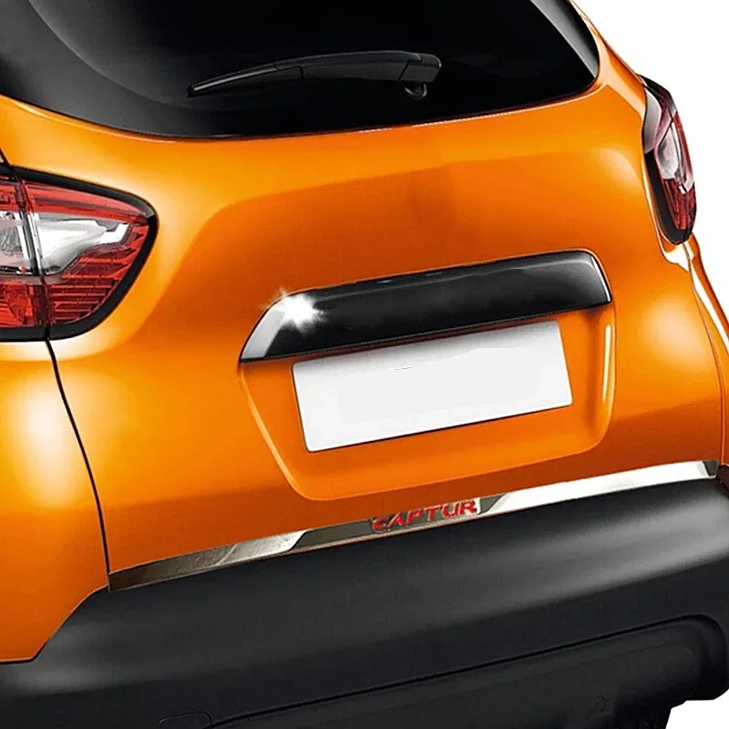 For Renault Captur 2015 2016 2017 Accessories Door Sticker back door Tailgate trim Sticker Car Styling Stainless Steel 1pcs
For Renault Captur 2015 2016 2017 Accessories Door Sticker back door Tailgate trim Sticker Car Styling Stainless Steel 1pcs