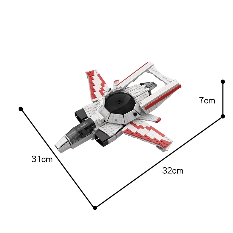 Aircraft Star Spaceship Hornet F7A Anvils Fighter Spaceship Building Blocks Bricks DIY Assembly Toys Children's Gifts
Aircraft Star Spaceship Hornet F7A Anvils Fighter Spaceship Building Blocks Bricks DIY Assembly Toys Children's Gifts