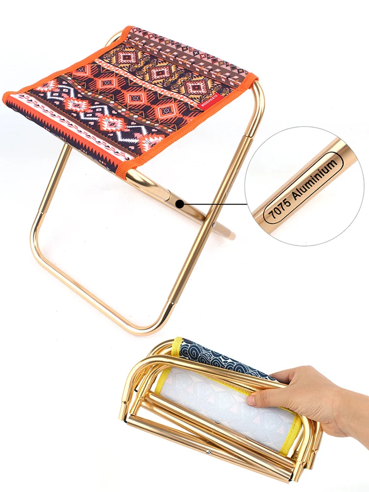 Ультра-светильник Алюминий сплав на открытом воздухе Портативный складной стул, складной рыбалка стул для кемпинга, пикник барбекю пляжный...
Ультра-светильник Алюминий сплав на открытом воздухе Портативный складной стул, складной рыбалка стул для кемпинга, пикник барбекю пляжный...