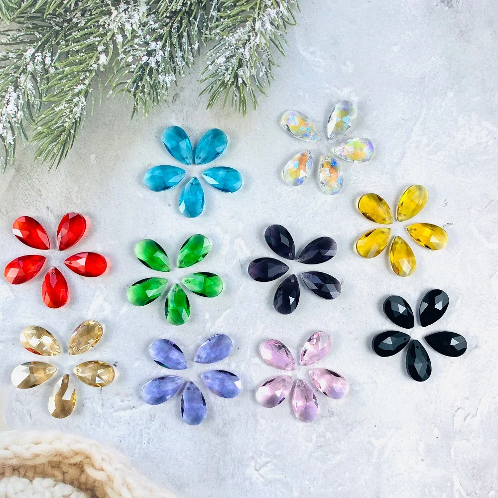 10PCS 12 Colors Angel Tears Crystal Pendants Teardrop Suncatcher Crystal Prisms Colorful Chandelier Lighting Part Wedding Decor
10PCS 12 Colors Angel Tears Crystal Pendants Teardrop Suncatcher Crystal Prisms Colorful Chandelier Lighting Part Wedding Decor