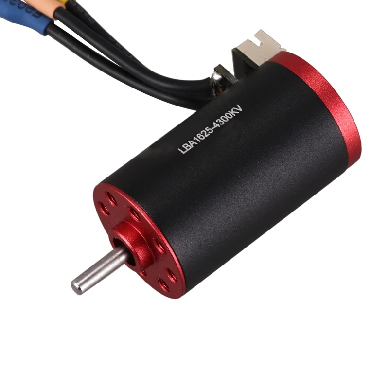 Brushless Upgrade 1625 4300KV Brushless Motor with 45A Sensored ESC Combo for RC 1/24 1/28 Car
Brushless Upgrade 1625 4300KV Brushless Motor with 45A Sensored ESC Combo for RC 1/24 1/28 Car