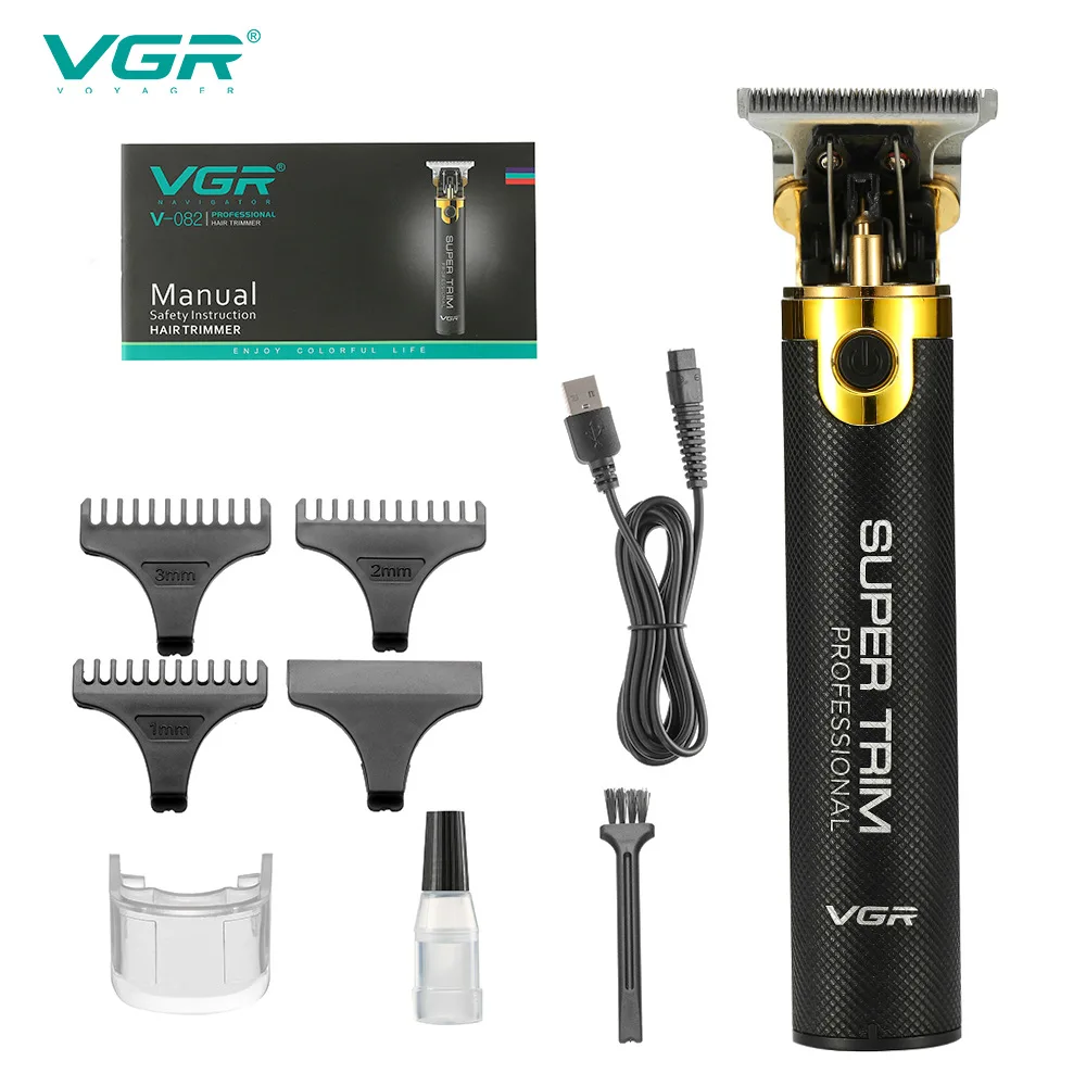 VGR electric hair clipper, retro oil head electric clipper, engraving craft, special for hair salon
VGR electric hair clipper, retro oil head electric clipper, engraving craft, special for hair salon
