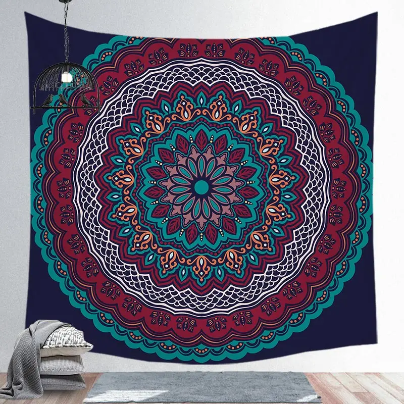 India Mandala Tapestry Wall Hanging Boho Decor Wall Cloth Tapestries Psychedelic Hippie Night Tapestry Mandala Wall Carpet IBOWS
India Mandala Tapestry Wall Hanging Boho Decor Wall Cloth Tapestries Psychedelic Hippie Night Tapestry Mandala Wall Carpet IBOWS