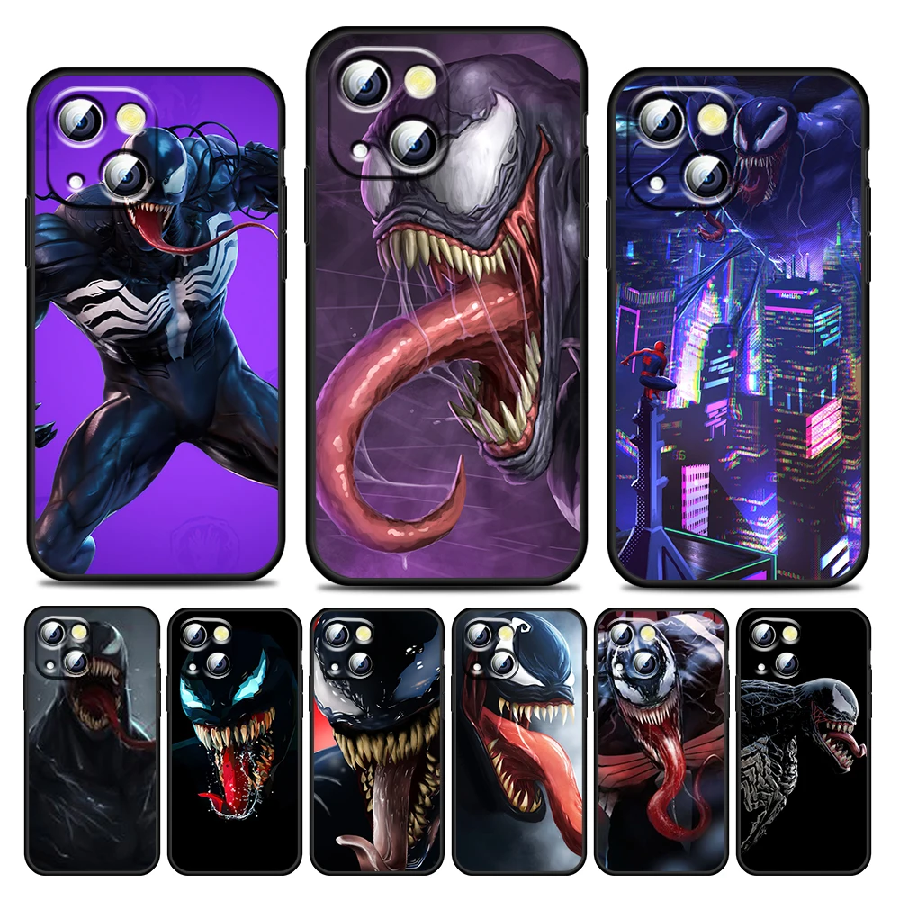 Marvel Venom Moive Hot For Apple iPhone 13 12 11 Pro Max Mini XS Max X XR 6 7 8 Plus 5S SE2020 Soft Black Phone Case
Marvel Venom Moive Hot For Apple iPhone 13 12 11 Pro Max Mini XS Max X XR 6 7 8 Plus 5S SE2020 Soft Black Phone Case