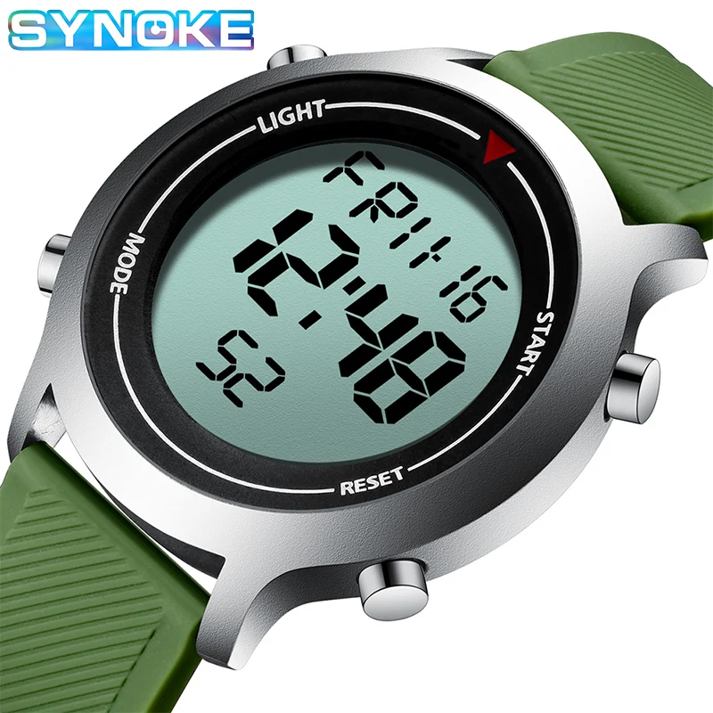 SYNOKE Men's Watches Fashion Sport Watches Casual Waterproof Digital Wristwatch Luminous Men Watch Male Clock Reloj Hombre
SYNOKE Men's Watches Fashion Sport Watches Casual Waterproof Digital Wristwatch Luminous Men Watch Male Clock Reloj Hombre