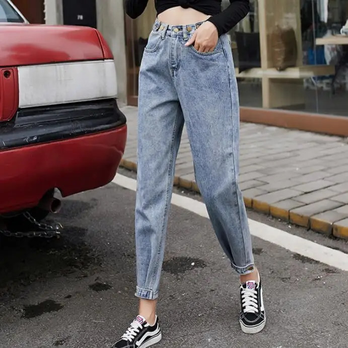 Mom High Waist cintura alta Vintage Pencil Pants Jeans Boyfriend Casual Denim Trousers For Women Black Blue Plus Size 2020
Mom High Waist cintura alta Vintage Pencil Pants Jeans Boyfriend Casual Denim Trousers For Women Black Blue Plus Size 2020